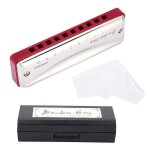 Kongsheng benders harpe 10 trous 20 tons blues harmonica débutant dans la tonalité de do (rouge violacé) ... Kongsheng benders harpe 10 trous 20 tons blues harmonica débutant dans la tonalité de do (rouge violacé) ...