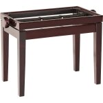 Konig & meyer 13751 banquette piano sans assise (acajou brillant)