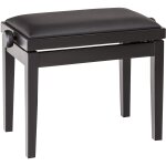Konig & meyer 13910 banquette piano noir mat avec assise en ska? noir