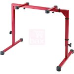 Konig & meyer 18810 omega stand clavier rouge, modèle de table Konig & meyer 18810 omega stand clavier rouge, modèle de table