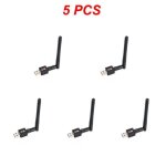 Koqit - adaptateur de rseau wifi sans fil usb 5g, v5h, t10, k1, mini u2, k1, mtk7601, sr9900, rt8811cu, ...