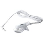Korg cm - 400 - wh - micro pince pour accordeur blanc