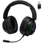 - korp iridium - casque gaming sans fil 2. 4ghz & bluetooth, audio haute qualit, micro dtachable, autonomie ...