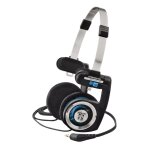 Koss portapro casque portable noir argent stro