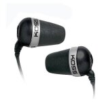 Koss the plug casques avec fil musique noir