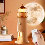 Kuwl - phare dcoratif - lampe projecteur led au clair de lune avec tlcommande - lampe de projection ...