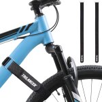Kyaoayo - 2 pcs sangles réglables pour stabil r les vélos avec système scratch pour support a vélo sur ... Kyaoayo - 2 pcs sangles réglables pour stabil r les vélos avec système scratch pour support a vélo sur ...