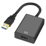 Kyaoayo - adaptateur usb 3. 0 vers hdmi, 1080p usb 3. 0 / 2. 0 vers hdmi mles compatible avec windows ...