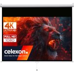 Kyaoayo - basic ecran manuel 110  240x135 cm 16 9 ecran extensible full - hd 4k pour le home cinma & ...