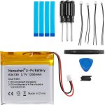 Kyaoayo - batterie sm - 03 sp624038 compatible avec casque bluetooth sans fil wh - 1000xm3 wh - 1000xm4 ...