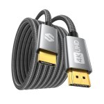 Kyaoayo - câble hdmi 144hz 5m, certifié vesa 4k@60hz 2k@144hz 2k@120hz, hdmi1. 4 avec 3d, g - sync et ... Kyaoayo - câble hdmi 144hz 5m, certifié vesa 4k@60hz 2k@144hz 2k@120hz, hdmi1. 4 avec 3d, g - sync et ...