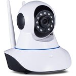 Kyaoayo - caméra ip deux antennes caméra hd 720p sans fil motorisé wifi réseau internet Kyaoayo - caméra ip deux antennes caméra hd 720p sans fil motorisé wifi réseau internet