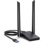 Kyaoayo - cl wifi 6 ax1800mbps adaptateur usb 3. 0 5ghz 2. 4ghz antenne double bande 5dbi dongle wpa3 ...