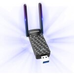 Kyaoayo - cl wifi 6 usb puissante ax1800 mbps cl wifi pour pc double bande adaptateur usb3. 0 wifi ...
