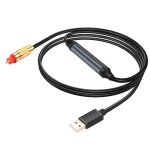 Kyaoayo - convertisseur usb vers fibre optique audio - port spdif - cble audio 2m / 6. 5ft