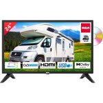Kyaoayo - rd24h2cu télévision 24 pouces (tv 60 cm) avec lecteur dvd intégré, pour mobil - homes et caravanes, ... Kyaoayo - rd24h2cu télévision 24 pouces (tv 60 cm) avec lecteur dvd intégré, pour mobil - homes et caravanes, ...
