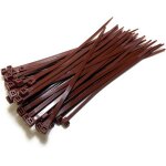 Kyaoayo - serre - câbles 200 mm x 4, 8 mm attaches en nylon de haute qualité, marron Kyaoayo - serre - câbles 200 mm x 4, 8 mm attaches en nylon de haute qualité, marron