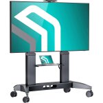 Kyaoayo - support tv roulettes pour 70  - 110  ecran, meuble tv roulette professionnel poids de 130 kg ...