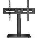 Kyaoayo - support tv sur pied de 32 a 65 pouces pivotant 80, pied tv universel 4 rglages en hauteur ...