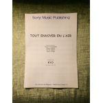 Kyo tout envoyer en l'air partition feuillet chant piano accords sony music publishing Kyo tout envoyer en l'air partition feuillet chant piano accords sony music publishing