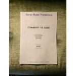 Kyo comment te dire partition feuillet chant piano accords sony music publishing Kyo comment te dire partition feuillet chant piano accords sony music publishing