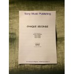 Kyo chaque seconde partition feuillet chant piano accords sony music publishing Kyo chaque seconde partition feuillet chant piano accords sony music publishing