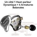 Kz zs10 pro ecouteurs filaires iem gaming ecouteurs intra - auriculaire 4ba + 1dd 5 drivers jack 3. 5mm ... Kz zs10 pro ecouteurs filaires iem gaming ecouteurs intra - auriculaire 4ba + 1dd 5 drivers jack 3. 5mm ...