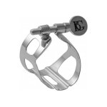 L67 - ligature saxophone baryton tradition argent�e