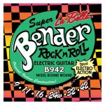 Labella b942 - jeu de cordes guitare electrique super bender - 9 - 42