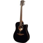 Lg t118dce - blk - guitare electro - acoustique tramontane - noir brillant