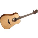 Lag t170d tramontane dreadnought red cedar - khaya - guitare acoustique