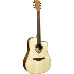 Lg t70dce - nat - guitare electro - acoustique dreadnought tramontane - naturel satin
