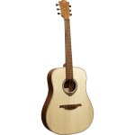 Lg tl70d - nat - guitare acoustique dreadnought gaucher tramontane - naturel satin