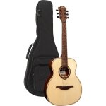 Lg travel - sp - guitare acoustique travel spruce - naturel brillant ( + housse)