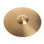 Laiton jazz drum crash cymbales alliage cymbale hi - hat pour joueurs de batterie 12 pouces taille tambour ...