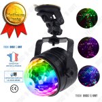 Lampe boule sc�ne disco soir�e lumi�re projecteur f�te anniversaire d�coration led voiture usb �clairage ...