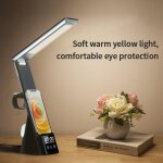 Lampe de bureau 6 en 1, chargeur sans fil 15w, pour montre, écouteurs, téléphone portable, charge rapide, ... Lampe de bureau 6 en 1, chargeur sans fil 15w, pour montre, écouteurs, téléphone portable, charge rapide, ...