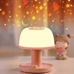 Lampe de chevet led à intensité variable avec projecteur d'étoiles, veilleuse pour enfants avec minuterie ... Lampe de chevet led à intensité variable avec projecteur d'étoiles, veilleuse pour enfants avec minuterie ...