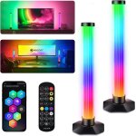 Lampe led tv, gaming smart led lampe, rgb avec effets d'eclairage multiples, light bars avec modes scne ...
