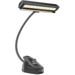 Lampe d'orchestre et de piano rechargeable 19 led dimmable, lampe de pupitre pour les professionnels