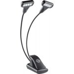 Lampe de pupitre 2 bras en t 4 leds
