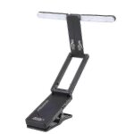 Lampe de pupitre rechargeable a pince aroma al - 1 pour piano, eclairage de scene led universel, compact ...
