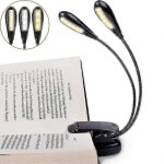 Lampe de support de musique rechargeable a 14 led avec 3 niveaux de luminosité, lumière a pince pour ... Lampe de support de musique rechargeable a 14 led avec 3 niveaux de luminosité, lumière a pince pour ...