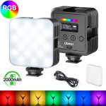 Lampe vid�o 2500k - 8500k dimmable camera led lampe vid�o avec diffuseur doux pour dslr slr camera smartphone ...