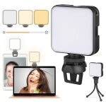 Lampe vido led artcise avec batterie rechargeable de 2 000 mah, 2 500  6 500 k, avec support pour griffe ...