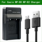 Lanfulang np - 80 np - 82 bc - 80l bc - 81l chargeur de batterie pour appareil photo numérique pour casio ... Lanfulang np - 80 np - 82 bc - 80l bc - 81l chargeur de batterie pour appareil photo numérique pour casio ...