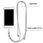 Lani�re de cou d'appareil photo de t�l�phone portable, sangle multifonction d�tachable, porte cl� de ...