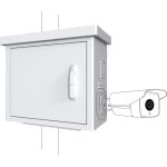 Lanview rack for cctv w=600mm d=300mm h=550mm white (rcctv002)