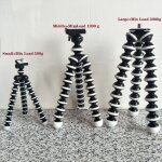 Large. mix 3000g de charge - mini trpied de bureau avec clip, support flexible pour tlphone portable, ...