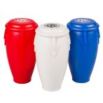 Latin percussion lp017 lp conga trio rouge, blanc et bleu Latin percussion lp017 lp conga trio rouge, blanc et bleu